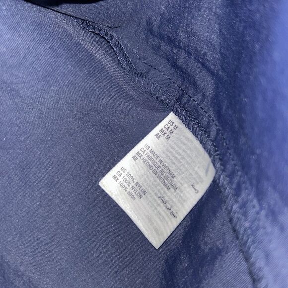 Club Room Men’s Color block Nylon Lightweight Windbreaker Jacket(Size Medium) - Picture 9 of 9